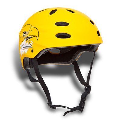 Žlutá ABS Pouliční bruslení ochrana helma