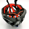 Nastavitelná ochranná helma jízdních kol s headlock a světlo